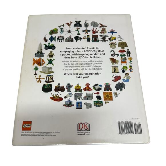 LEGO Play Book : Ideas to Bring Your Bricks to Life by Daniel Lipkowitz Hardback - Picture 3 of 5
